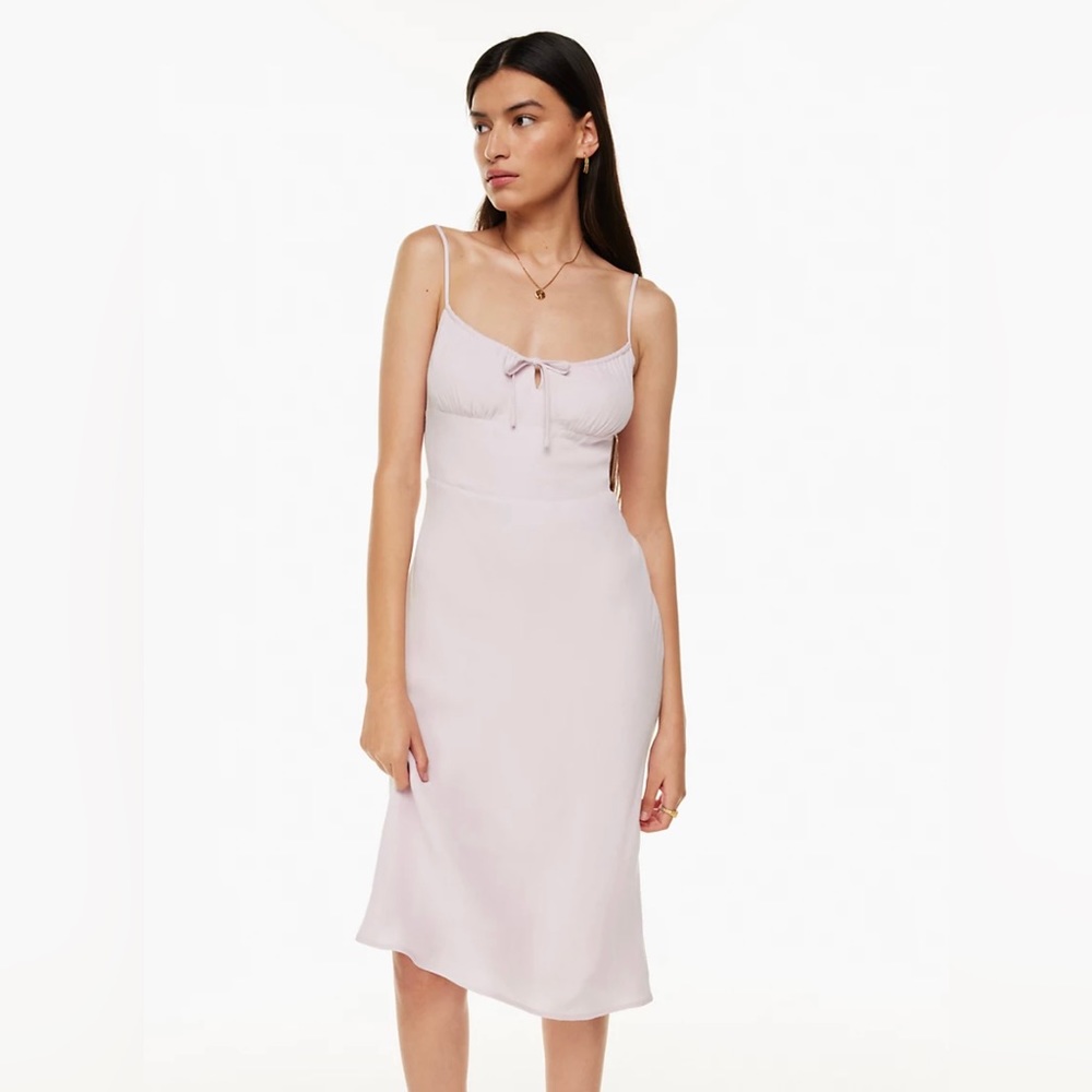 Aritzia Wilfred Bellow Midi Dress in Lilac Size 6